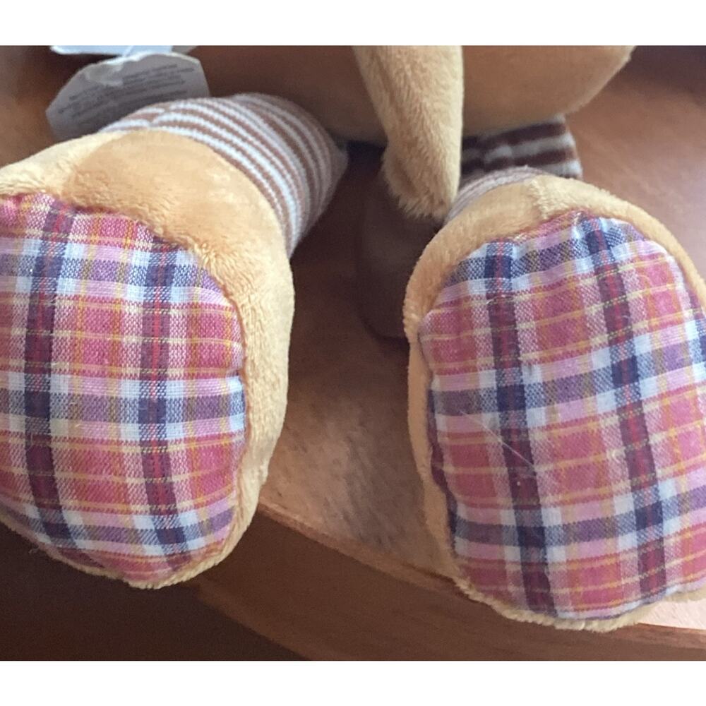Jellycat 13" Happy Patches Lion Plush Stuffed Animal Stripe Leg Toy RETIRED 2010 - Picture 7 of 9